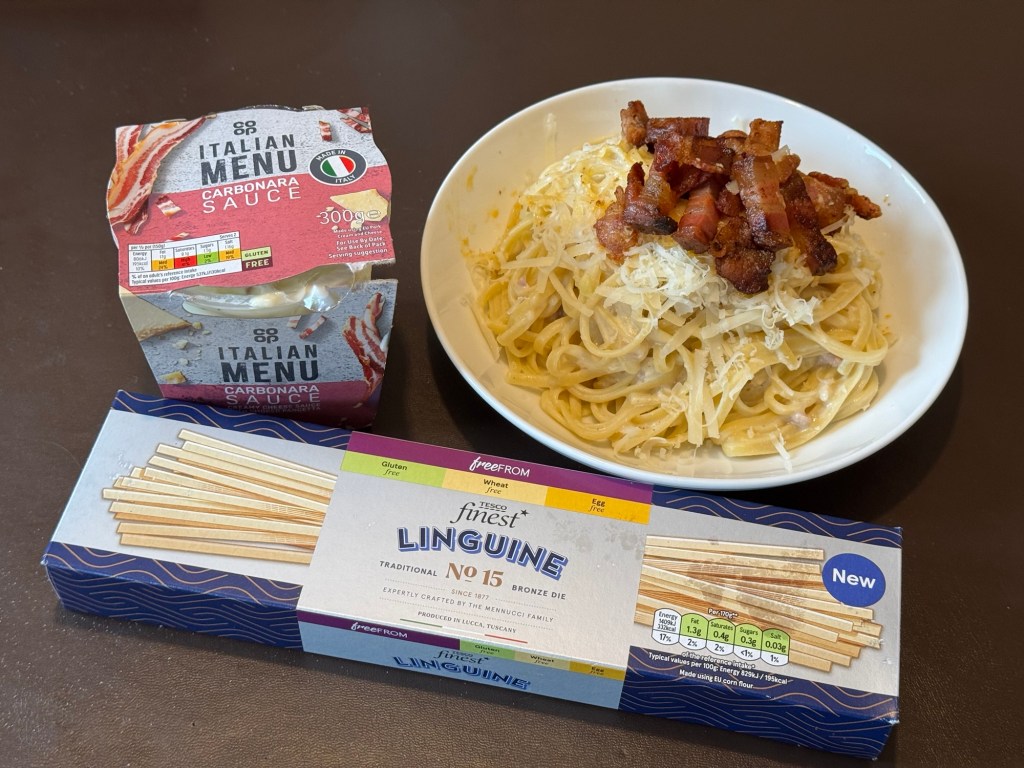 Carbonara with Linguine and&nbsp;Pancetta