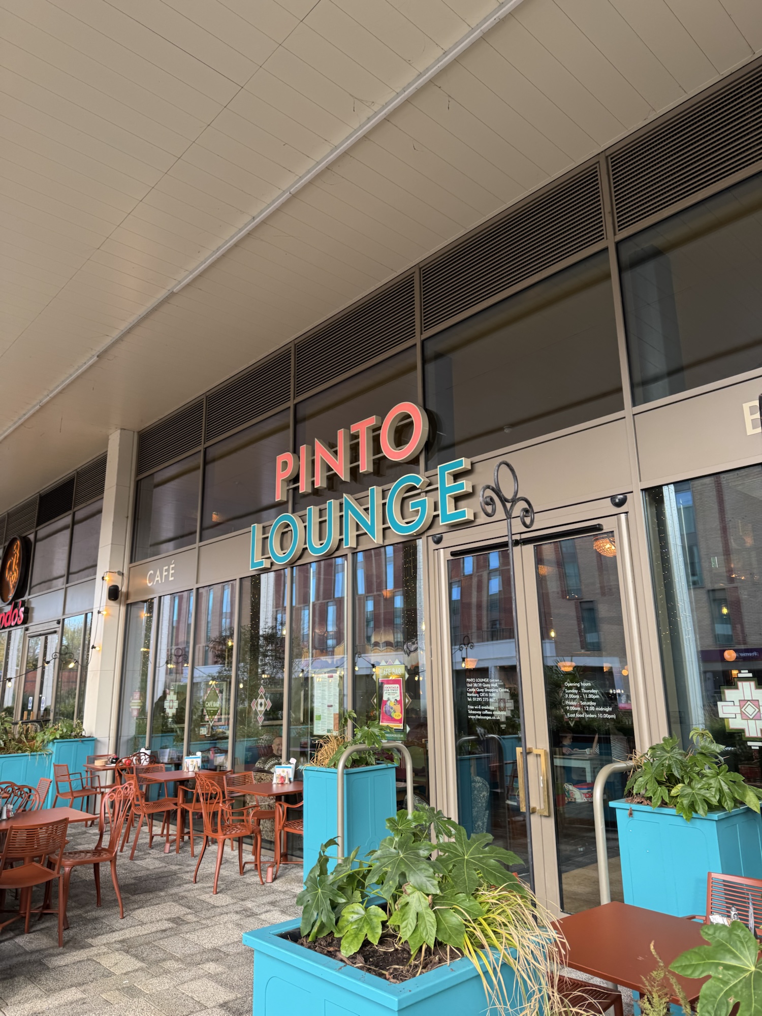 The Lounges – Pinto Lounge&nbsp;Banbury