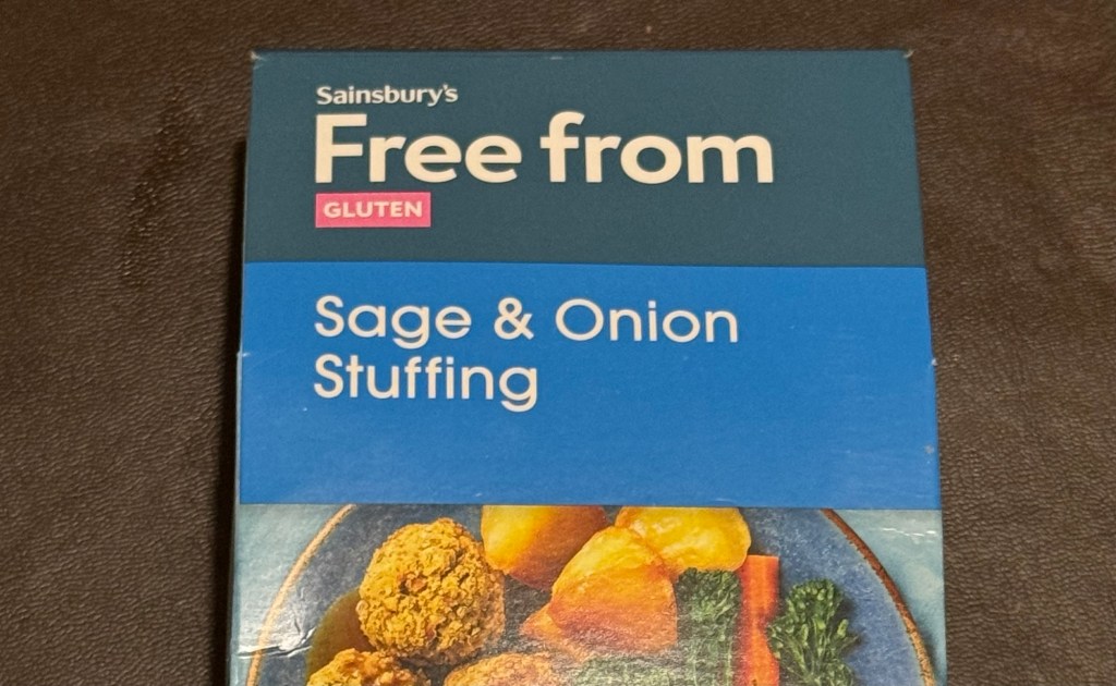 Sainsbury’s Free From Gluten Free Sage & Onion&nbsp;Stuffing