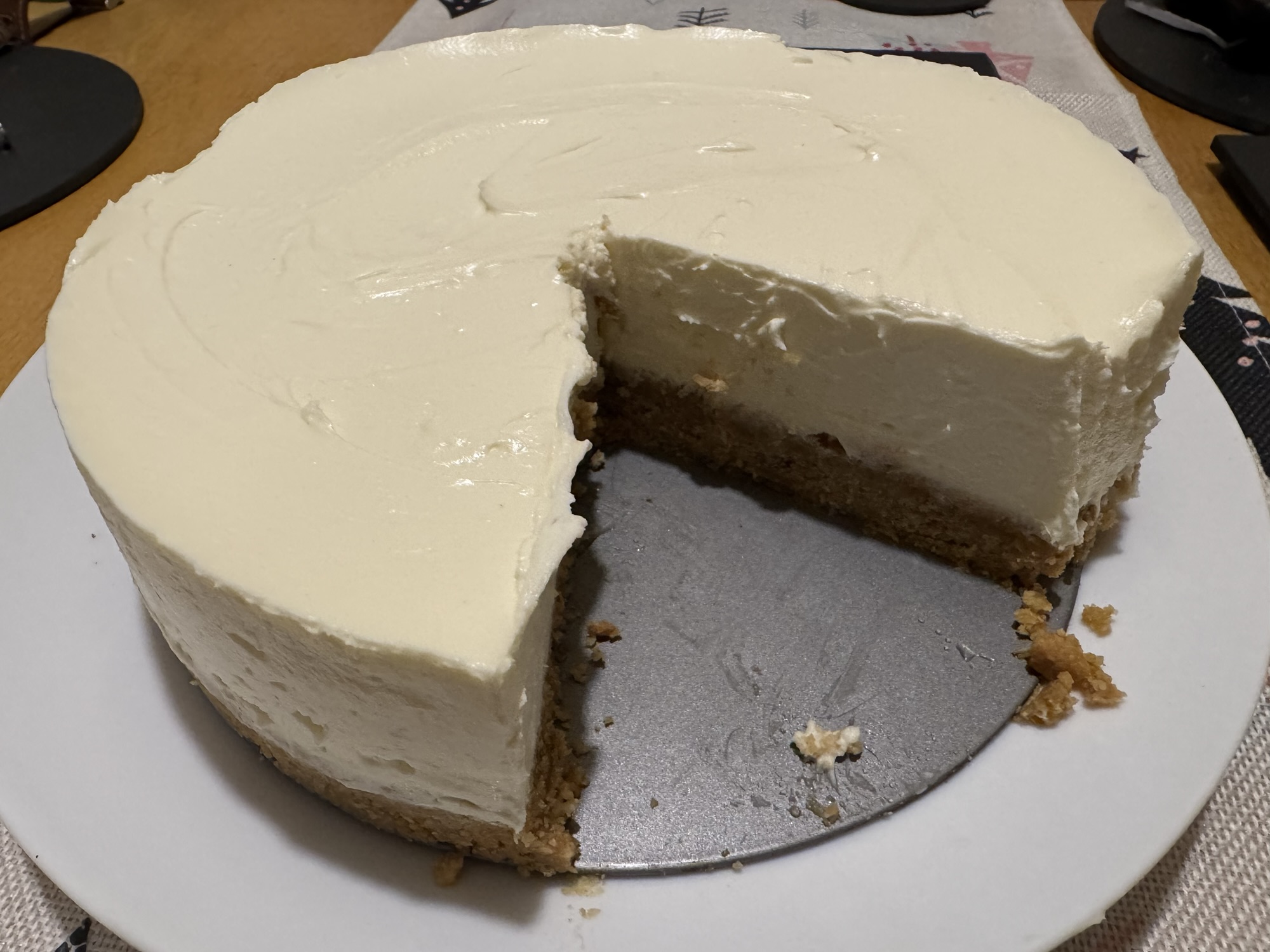 Gluten-Free No Bake Caramel Cheesecake