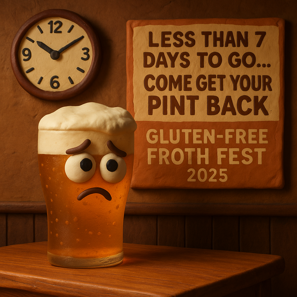 Come Get Your Pint Back – Less Than 7 Days to&nbsp;Go!