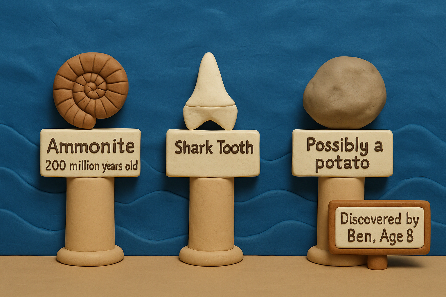 Ammonites, Shark Teeth & One Very Suspicious Rock