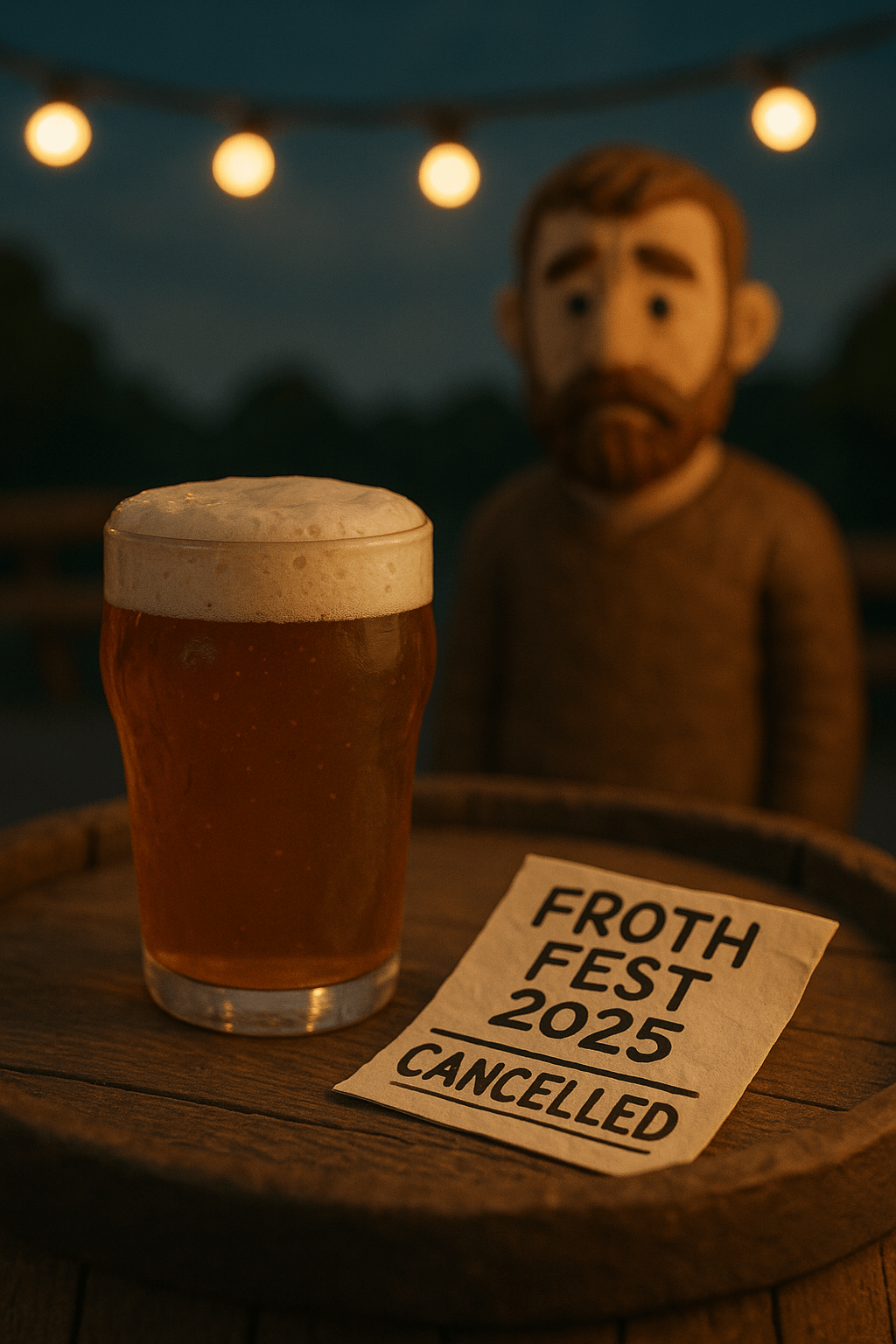 A Pint on Pause — Froth Fest 2025&nbsp;Cancelled