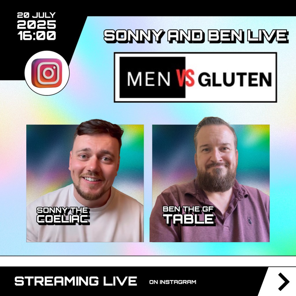 Save the Date: Men Vs Gluten Goes&nbsp;Live!